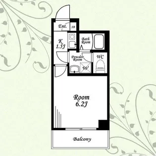 フルセイル唐木田【2階】の間取り