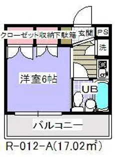 ROSE GARDEN R12番館(R-012)【2階】の間取り