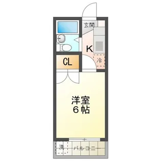 カレッジハウス 3【2階】の間取り