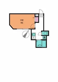 メルディア八王子北野町【2階】の間取り