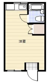樫山ビル若葉荘【2階】の間取り