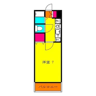 エクセルハイム【4階】の間取り