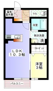 スカイガーデン【2階】の間取り