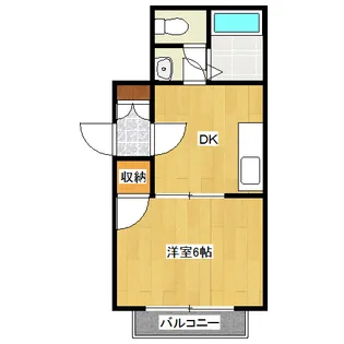 EXCEED【3階】の間取り