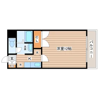 サント・ネージュ【2階】の間取り