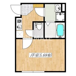 カインドネス赤羽【2階】の間取り