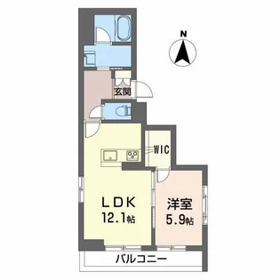 シャーメゾンS.K.【3階】の間取り