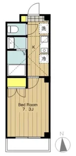 べループ・サンタナ【2階】の間取り