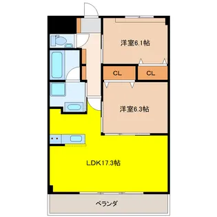VIVANT【5階】の間取り
