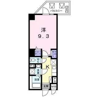 シンセリティグレイス南大井【4階】の間取り