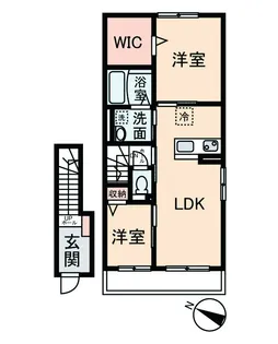 シャルマン【2階】の間取り
