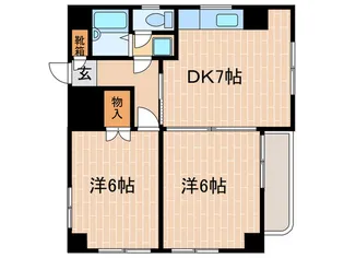 ソニア藤田【4階】の間取り