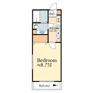 サァラ多摩平【2階】の間取り