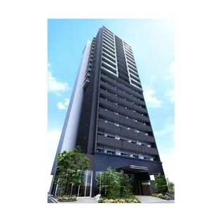 プレサンスタワー北浜【9階】の外観