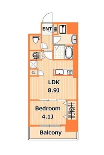 リブリ・MYT【5階】の間取り