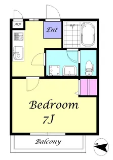 パークサイド光【1階】の間取り