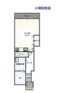 アクシスA棟【1階】の間取り