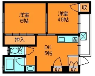 昭和荘【1階】の間取り