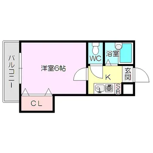 マンションセレーネ【3階】の間取り