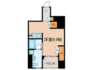 エスティメゾン板橋C6の間取り