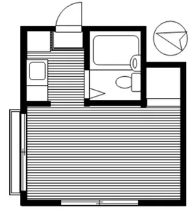 メゾン生田【2階】の間取り