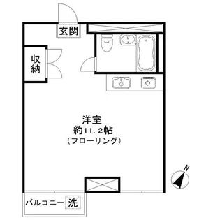 K-ハウスII【3階】の間取り