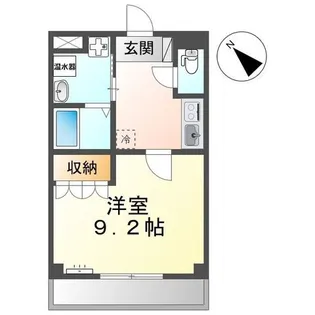 レジデンス淵野辺【1階】の間取り