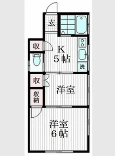 ネクスト北千住【1階】の間取り