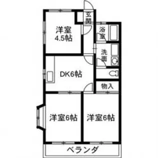 SIY HILL HEIGHTS ( スカイヒルハイツ )【1階】の間取り