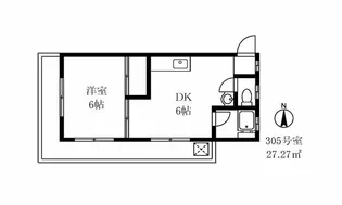 メゾン望月【3階】の間取り