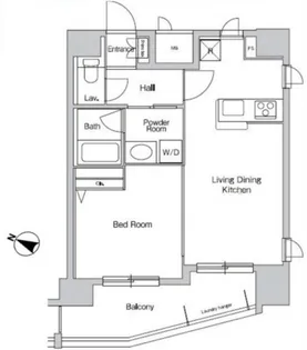 プライムアーバン西新宿I【11階】の間取り