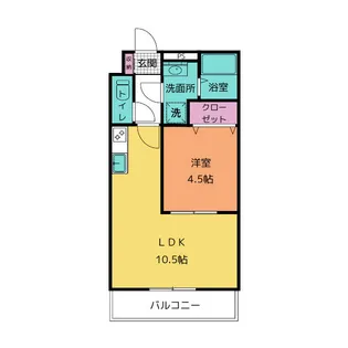 SUNVILLA NOZAWA【3階】の間取り