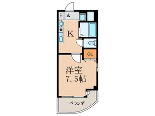 レオナイン・ベガ【2階】の間取り