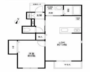 Primavera【1階】の間取り