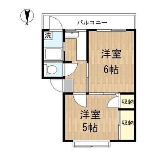 伊藤町住宅1号棟(102)【1階】の間取り
