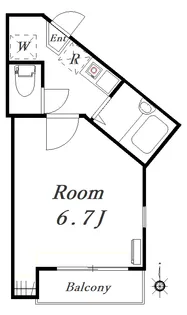 イーストブルー上星川【2階】の間取り