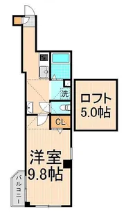 パレスホリケ5【5階】の間取り