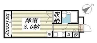 Hills Fujikawa【1階】の間取り