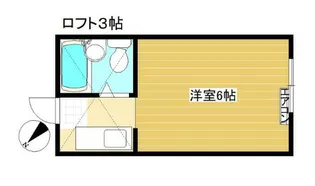 エクセレントハイツ箕輪【1階】の間取り