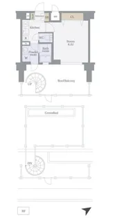 ARTESSIMO SCELTO【11階】の間取り