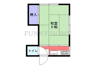 田村荘【2階】の間取り