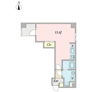 LOMBARD-COURT神田【6階】の間取り