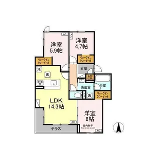 仮称D-ROOM長泉町竹原分譲PJ【1階】の間取り