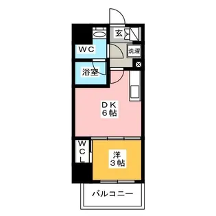 アーバネックス深川木場【12階】の間取り