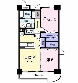 メゾン果林【3階】の間取り