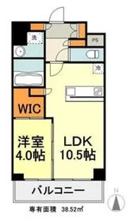 プロスペクト恩賜公園【2階】の間取り