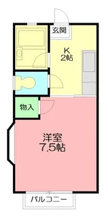 サングレイス桜台【2階】の間取り