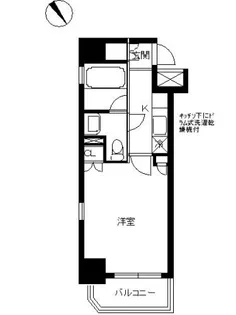 スカイコート初台【5階】の間取り