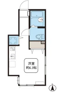 コンフォルトVI【1階】の間取り