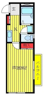 デリス【2階】の間取り